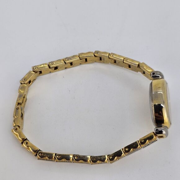 Jaclyn Smith Women's Watch 18MM Gray Dial Gray Gold Bracelet 6.75" New Battery - Picture 11 of 12